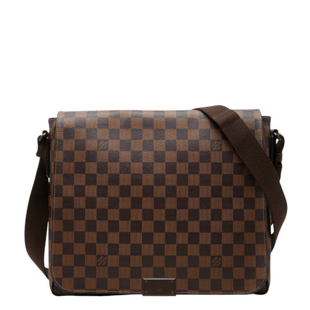 Louis Vuitton Damier District MM Shoulder Bag